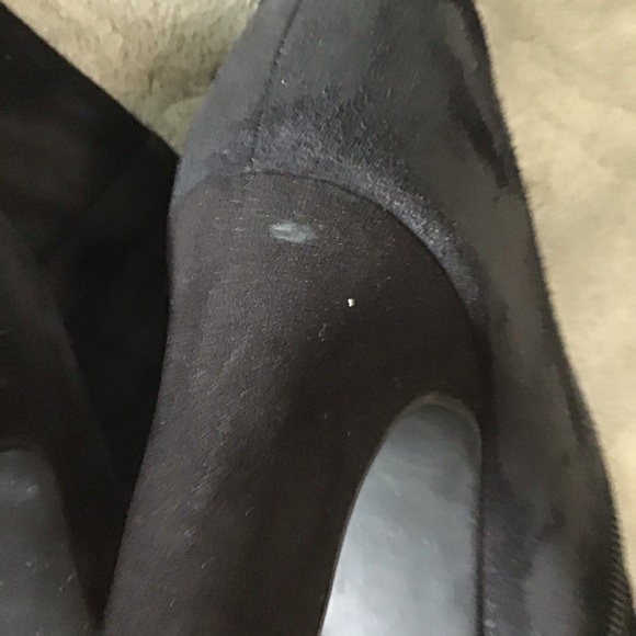 Franco Sarto suede black  bootie 9 - Picture 5 of 6